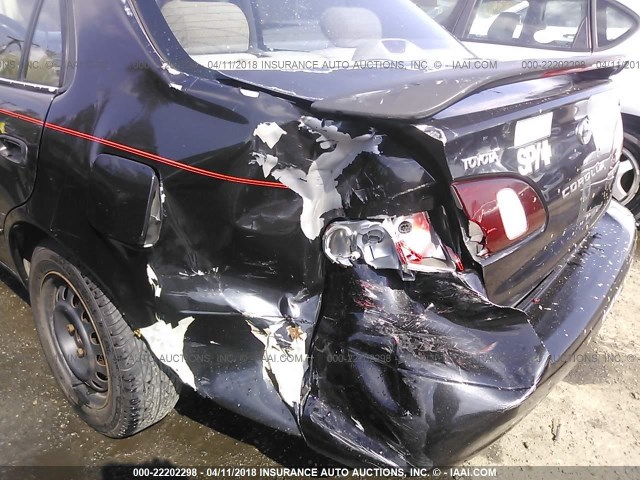 2T1BR12E8XC156297 - 1999 TOYOTA COROLLA VE/CE/LE 黑色 照片 6