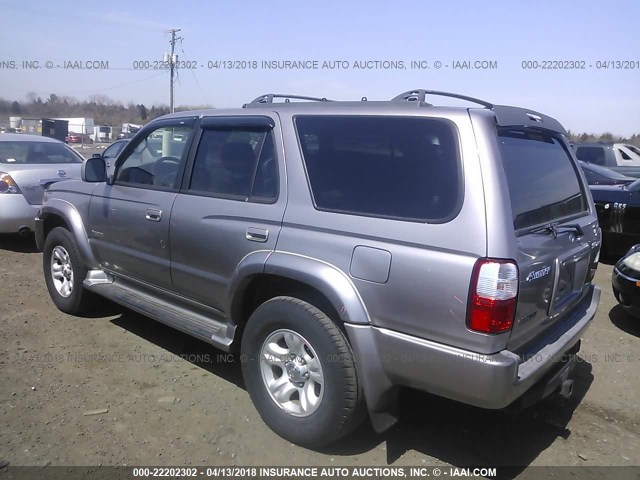 JT3HN86R320389345 - 2002 TOYOTA 4RUNNER SR5 SILVER photo 3