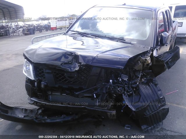 1N6AD0ER8HN776582 - 2017 NISSAN FRONTIER S/SV/SL/PRO-4X BLACK photo 6