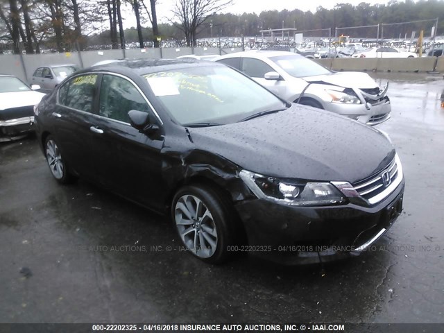1HGCR2F5XFA181811 - 2015 HONDA ACCORD SPORT 黑色 照片 1