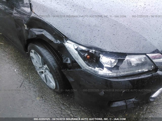 1HGCR2F5XFA181811 - 2015 HONDA ACCORD SPORT 黑色 照片 6