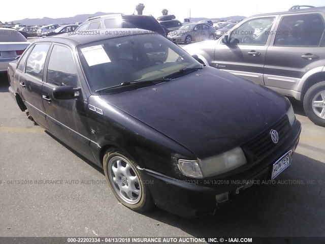WVWEE83A8VB013889 - 1997 VOLKSWAGEN PASSAT GLX BLACK photo 1