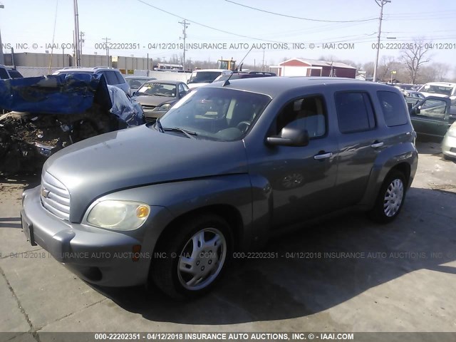 3GNDA13D27S530161 - 2007 CHEVROLET HHR LS GRAY photo 2