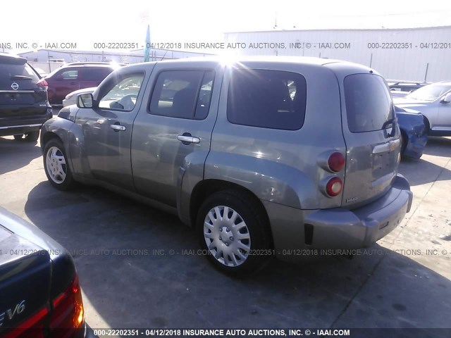 3GNDA13D27S530161 - 2007 CHEVROLET HHR LS GRAY photo 3