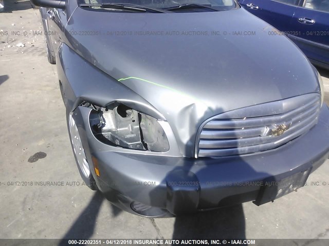3GNDA13D27S530161 - 2007 CHEVROLET HHR LS GRAY photo 6