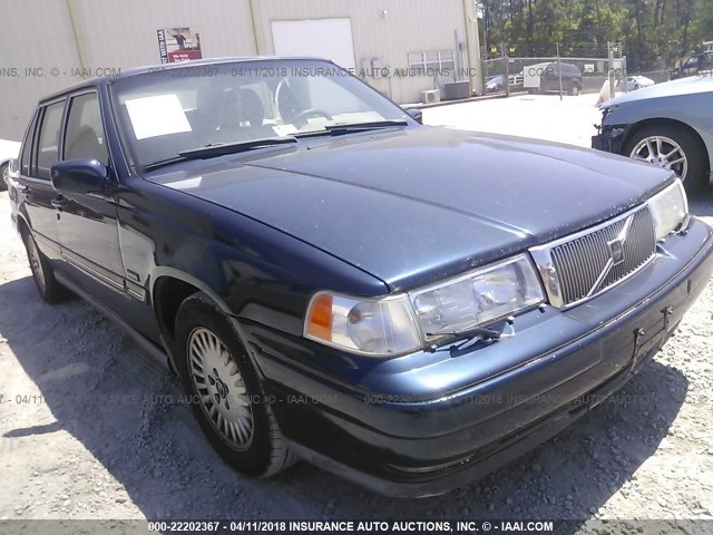 YV1KS9605W1131081 - 1998 VOLVO S90 Niebieski zdjęcie 1