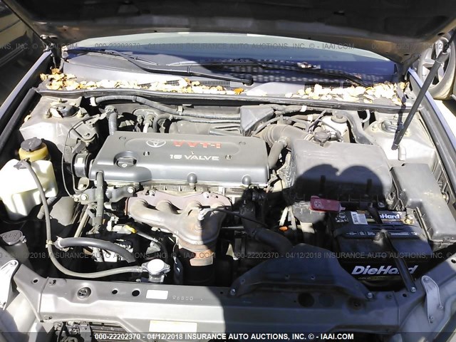 4T1BE32K84U897833 - 2004 TOYOTA CAMRY LE/XLE/SE GRAY photo 10
