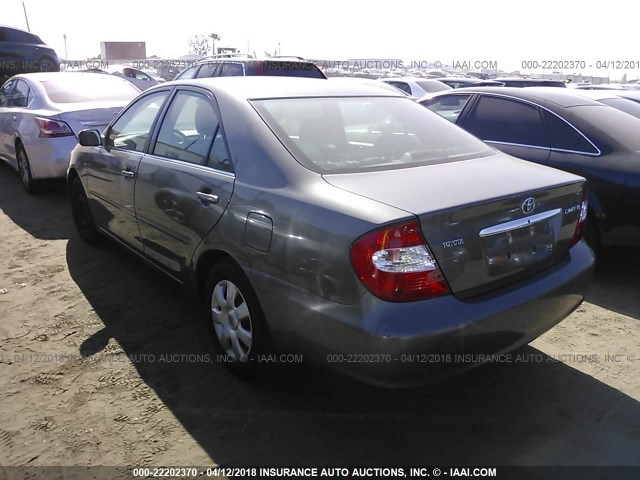 4T1BE32K84U897833 - 2004 TOYOTA CAMRY LE/XLE/SE GRAY photo 3