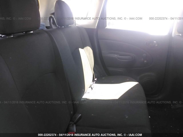 3N1CE2CP7FL439472 - 2015 NISSAN VERSA NOTE S/S PLUS/SV/SL/SR GRAY photo 8