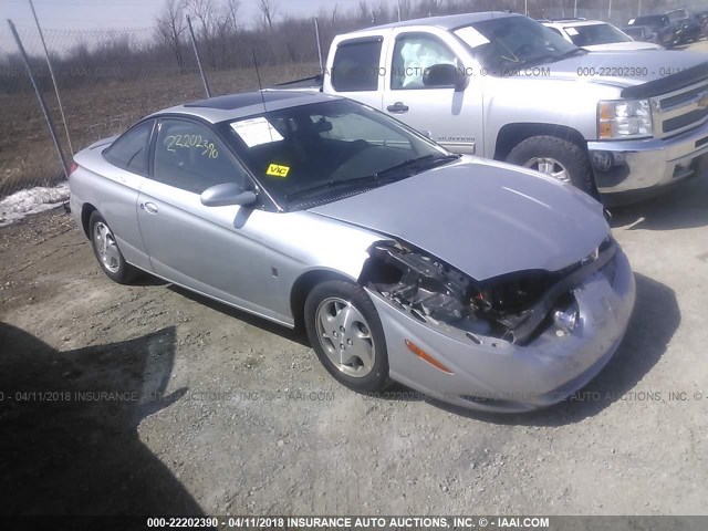 1G8ZY14712Z126647 - 2002 SATURN SC2 SILVER photo 1