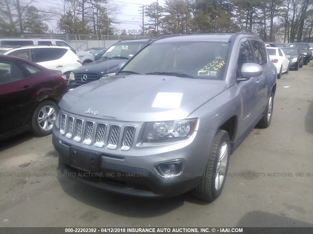 1C4NJDEB2FD304095 - 2015 JEEP COMPASS LATITUDE 银色 照片 2
