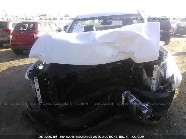 1GCNCNEH8GZ314204 - 2016 CHEVROLET SILVERADO C1500/C1500  LS WHITE photo 6