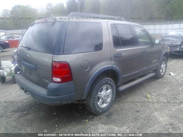 1FMZU62K15UB34654 - 2005 FORD EXPLORER XLS/XLS SPORT 棕色 照片 4