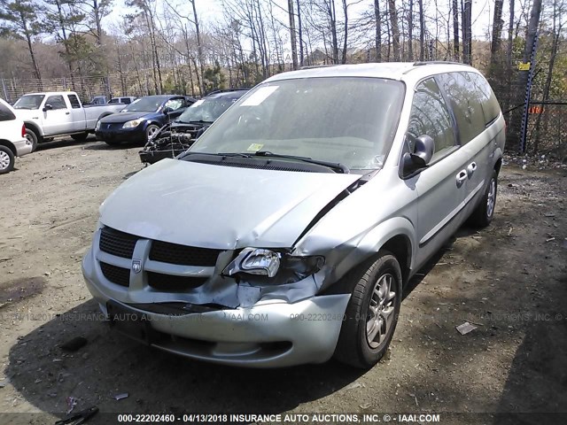 2D4GP44343R260100 - 2003 DODGE GRAND CARAVAN SPORT SILVER photo 6