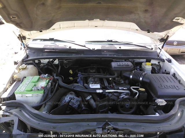 1J4GX48S04C401649 - 2004 JEEP GRAND CHEROKEE LAREDO/COLUMBIA/FREEDOM 白色 照片 10