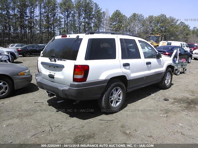 1J4GX48S04C401649 - 2004 JEEP GRAND CHEROKEE LAREDO/COLUMBIA/FREEDOM 白色 照片 4