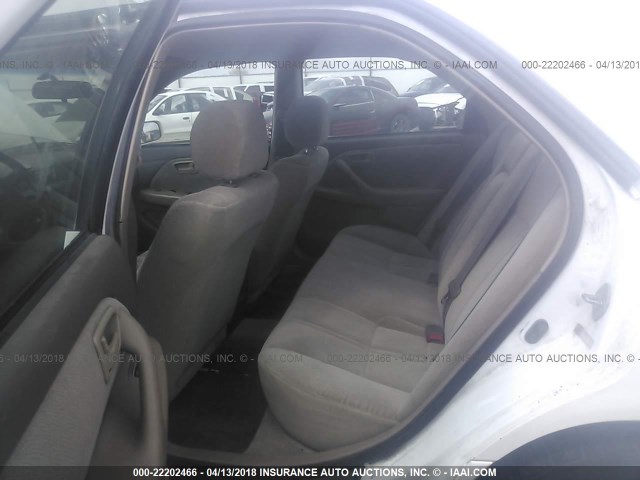 4T1BG22K8YU762166 - 2000 TOYOTA CAMRY CE/LE/XLE 白色 照片 8