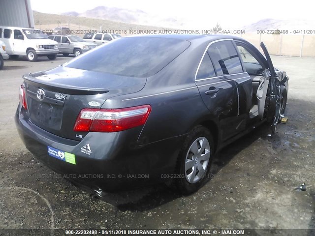 4T1BK46K79U084709 - 2009 TOYOTA CAMRY SE/LE/XLE Серый фото 4