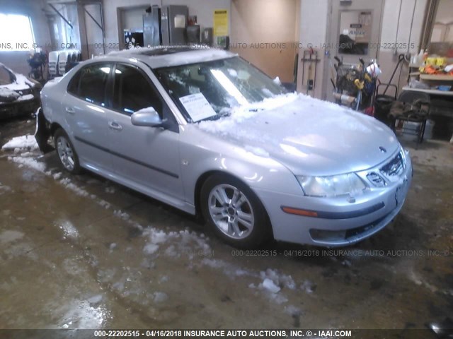 YS3FD49Y261007381 - 2006 SAAB 9-3 SILVER photo 1