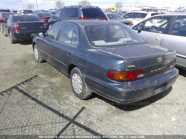 4T1BG12KXTU929954 - 1996 TOYOTA CAMRY DX/LE/XLE GREEN photo 3
