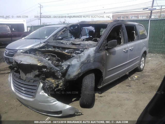 2A8HR54P18R652505 - 2008 CHRYSLER TOWN & COUNTRY TOURING SILVER photo 2