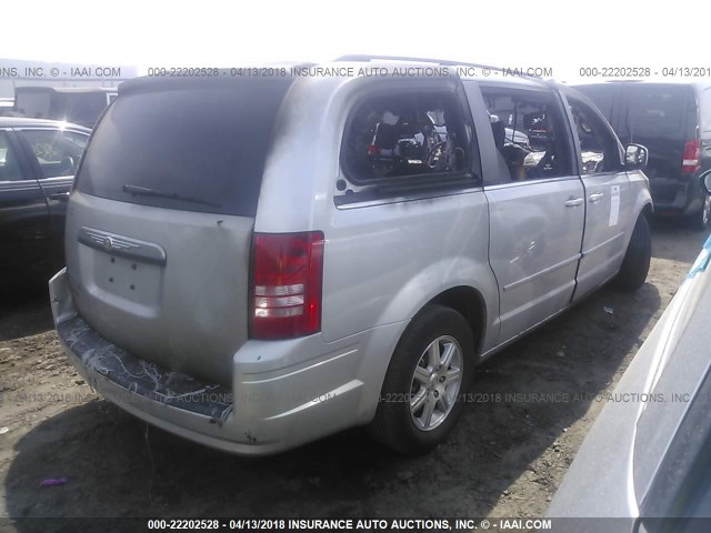 2A8HR54P18R652505 - 2008 CHRYSLER TOWN & COUNTRY TOURING SILVER photo 4