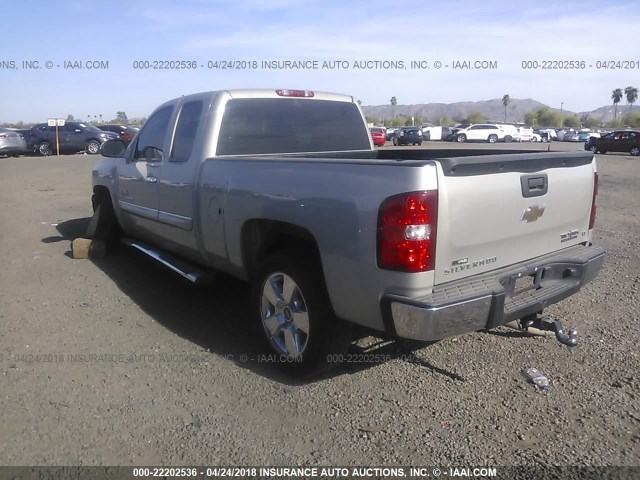 1GCEC29009Z181329 - 2009 CHEVROLET SILVERADO C1500 LT TAN photo 3