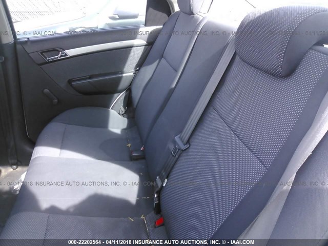 KL1TD5DE0BB245139 - 2011 CHEVROLET AVEO LS/LT 白色 照片 8