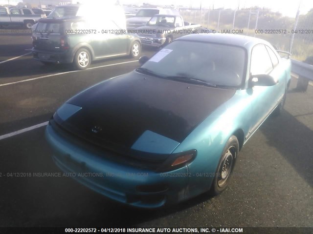 JT2AT86F8P0111890 - 1993 TOYOTA CELICA ST GREEN photo 2