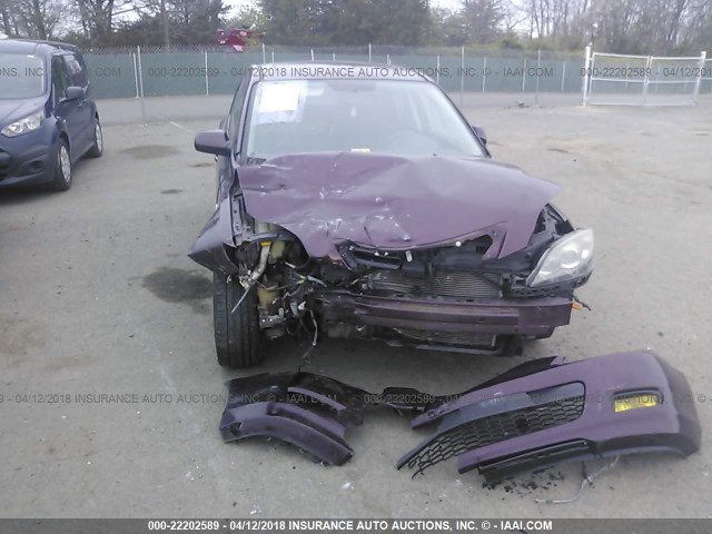 JM1BK343771669587 - 2007 MAZDA 3 HATCHBACK PURPLE photo 6