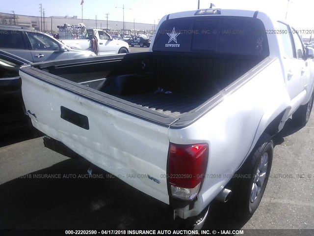 3TMCZ5AN1GM042923 - 2016 TOYOTA TACOMA DBL CAB/SR/SR5/TRD SPT/OR WHITE photo 6