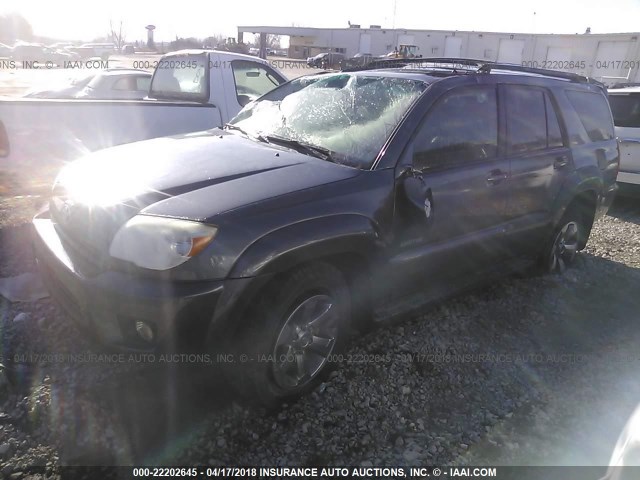 JTEZU17R58K013778 - 2008 TOYOTA 4RUNNER LIMITED GRAY photo 2