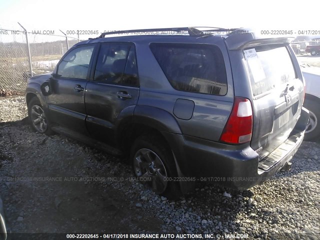 JTEZU17R58K013778 - 2008 TOYOTA 4RUNNER LIMITED GRAY photo 3