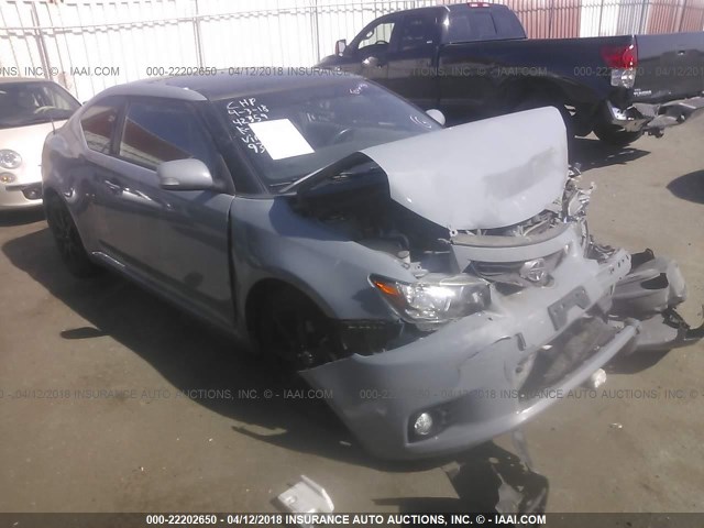 JTKJF5C77B3009300 - 2011 TOYOTA SCION TC 灰色 照片 1