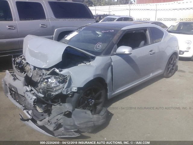 JTKJF5C77B3009300 - 2011 TOYOTA SCION TC 灰色 照片 2