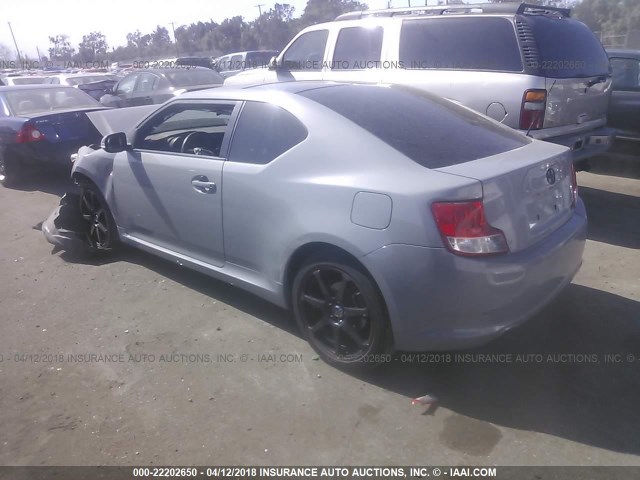 JTKJF5C77B3009300 - 2011 TOYOTA SCION TC 灰色 照片 3