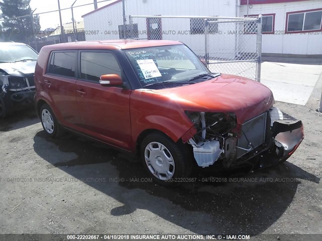JTLZE4FE1CJ007688 - 2012 TOYOTA SCION XB ORANGE photo 1