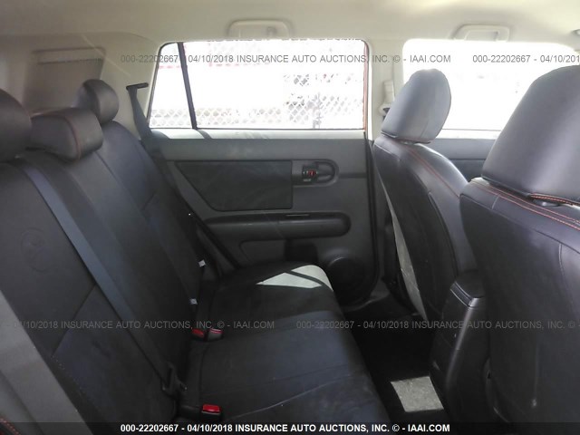 JTLZE4FE1CJ007688 - 2012 TOYOTA SCION XB ORANGE photo 8