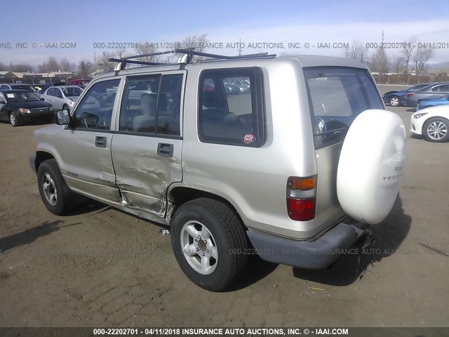 JACDJ58V3S7906308 - 1995 ISUZU TROOPER S BEIGE photo 3