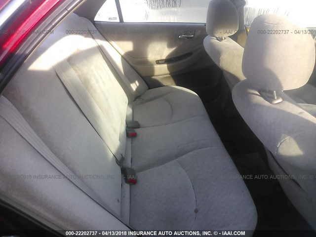 1HGCG56732A029646 - 2002 HONDA ACCORD SE RED photo 8