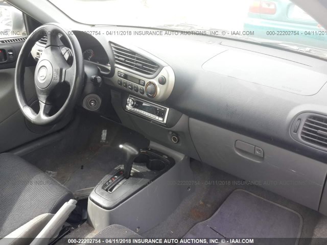 JHMZE14751T002962 - 2001 HONDA INSIGHT SILVER photo 5