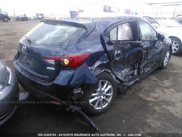 3MZBM1N72GM255231 - 2016 MAZDA 3 GRAND TOURING BLUE photo 4