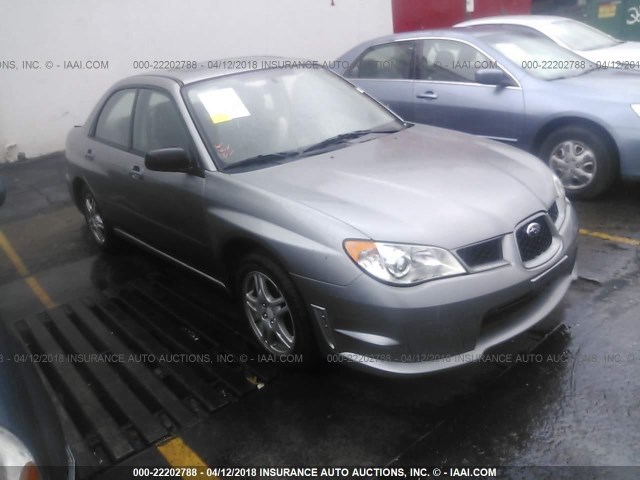 JF1GD61637H518212 - 2007 SUBARU IMPREZA 2.5I SILVER photo 1