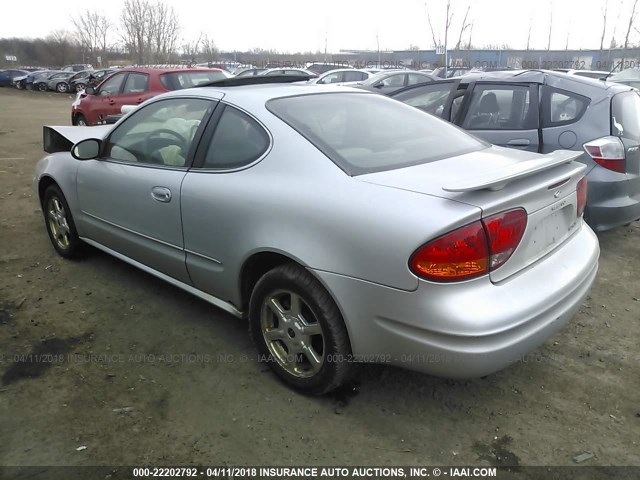 1G3NF12E43C181898 - 2003 OLDSMOBILE ALERO GLS 银色 照片 3