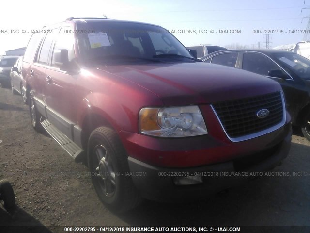 1FMPU16W73LB08425 - 2003 FORD EXPEDITION XLT RED photo 1