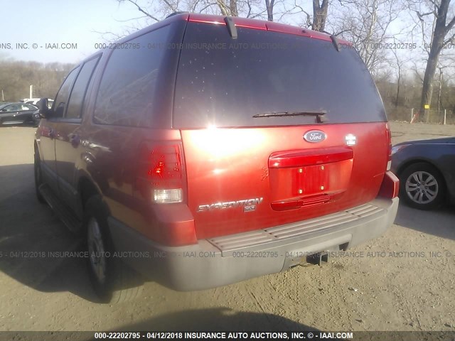 1FMPU16W73LB08425 - 2003 FORD EXPEDITION XLT RED photo 3