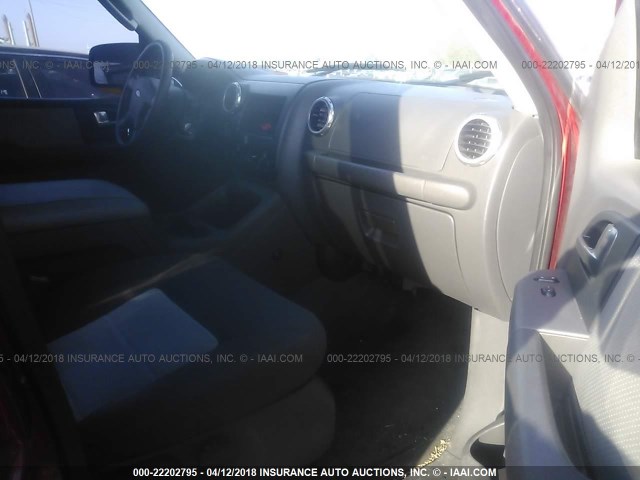 1FMPU16W73LB08425 - 2003 FORD EXPEDITION XLT წითელი ფოტო 5
