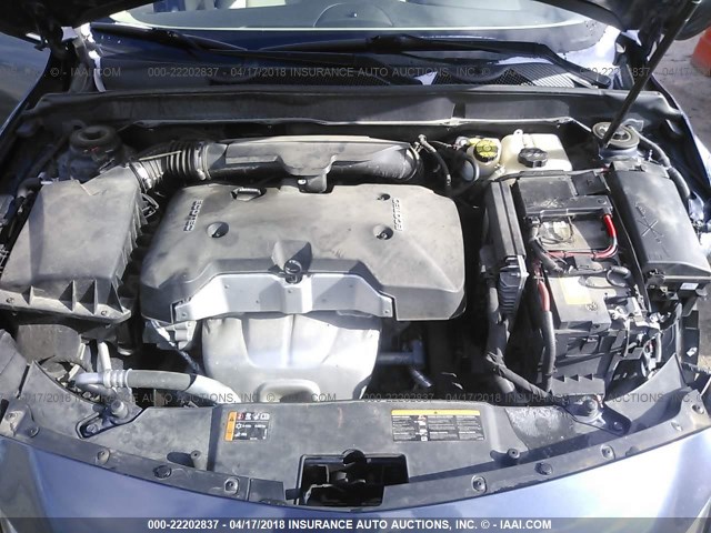 1G11C5SL3EF105905 - 2014 CHEVROLET MALIBU 1LT 蓝色 照片 10