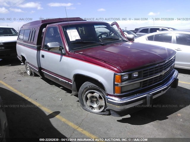 1GCDC14K8JE125133 - 1988 CHEVROLET GMT-400 C1500 RED photo 1