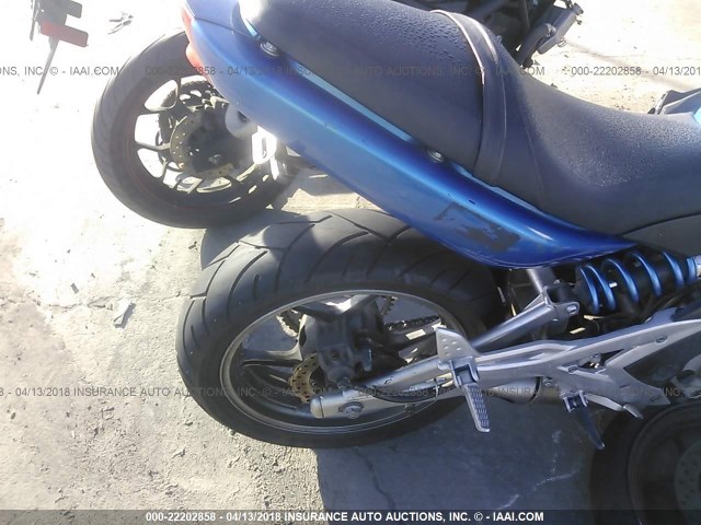 JKAEXEA107A026909 - 2007 KAWASAKI EX650 A BLUE photo 6